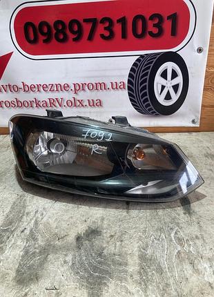 Фара правая фара правая vw polo 6r 6r1941016e