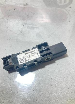 4b0959643c 4b0 959 643c датчик поперечного ускорения (удара) audi a6 c5 запчасти б/у