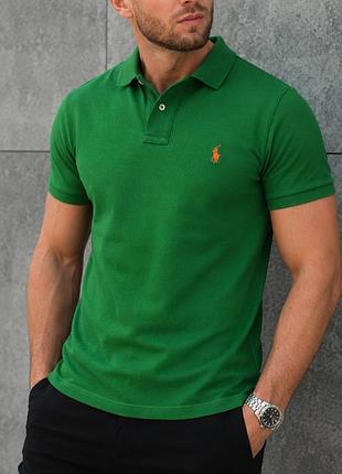 Футболка поло від бренду polo ralph lauren