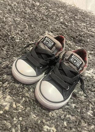 Дитячі кеди converse all star chuck taylor 23 розмір (14 см устілка)