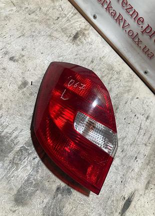 Ліхтар задній лівий skoda fabia 2 5j6945095 067