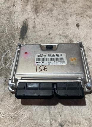 Блок управління двигуном ебу vw passat b5 lift 1.9tdi 038906019kd 0281011205 156