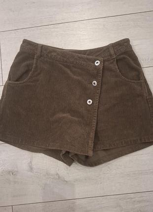 Шорты юбка zara