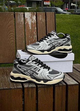 Мужские кроссовки светлые легкие удобные летние asics gel kayano 14
