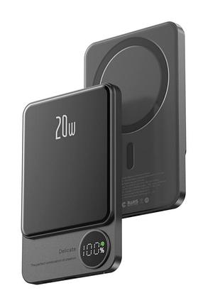 Портативное зарядное устройство power bank q9 5000 mah | беспроводной повербанк с технологией power bank q9 5000 mah