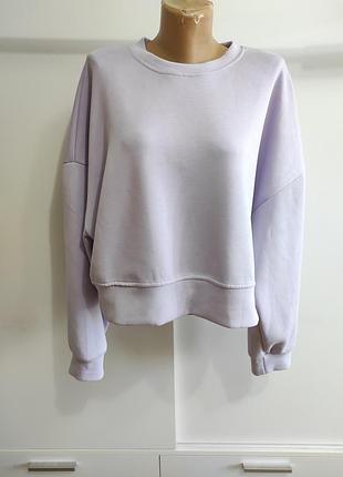 Укорочений світшот mooij (італія), оверсайз, one size, кофта