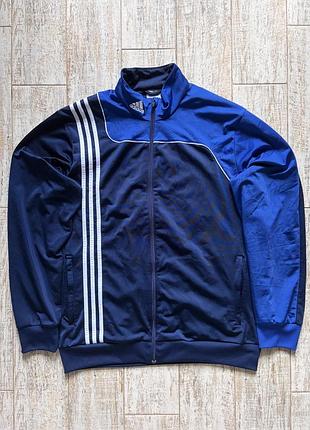 Чоловіча спортивна кофта / олімпійка adidas (розмір l) синя