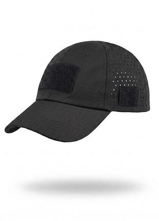 Тактическая бейсболка black сетка тр6944