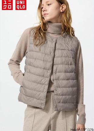 Жилет puffertech compact uniqlo