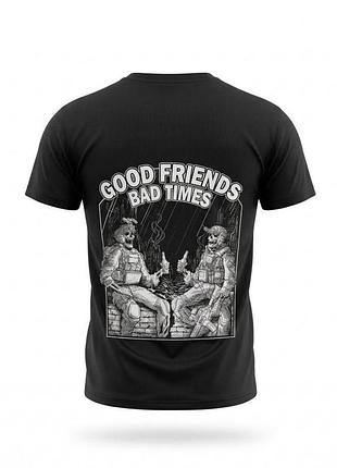 Тактическая футболка selion friends black тр6780