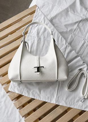 Женская сумка tods white тр6967