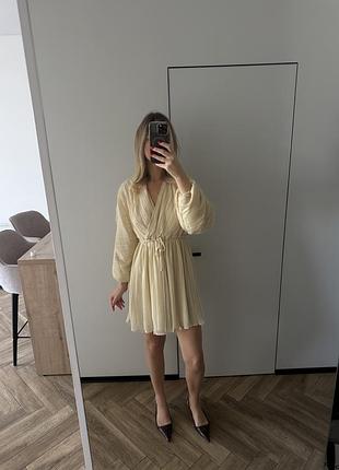Плісована сукня