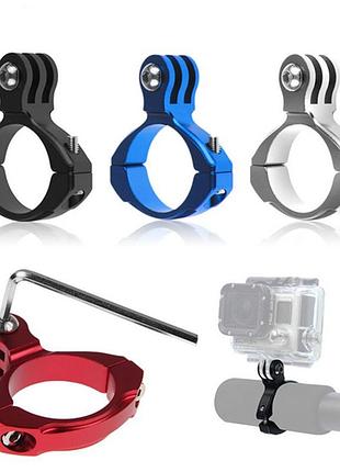 Кріплення на трубу для gopro sjcam xiaomi aluminum handlebar short