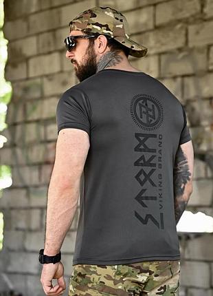 Тактична футболка born of war viking grey вт4624