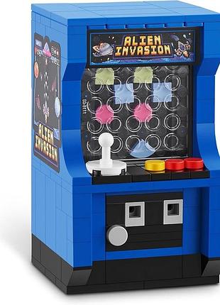 Конструктор zuru max retro collection аркадный автомат, 162 детали.