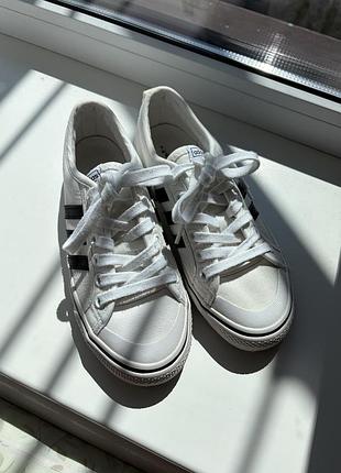 Кеди adidas nizza, оригінал, розмір 36, довжина устілки 23 см. стан ідеальний.