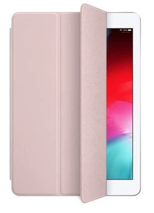Новый чехол на ipad 7/8/9 10.2" (2019/2020/2021) пудровый нежно розовый с микрофиброй
