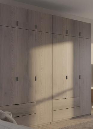 Комплект шкафов для одежды doros лукас (2 шт.) 270х50х240 см канноло (drs-011852)