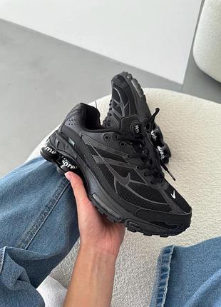 Кроссовки мужские nike supreme shox ride 2 black