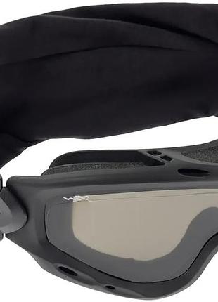 Маска-очки баллистическая wiley x spear dual. 3 линзы (grey/clear/rust) black