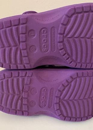 Аквашузи сабо клоги crocs j3 7
