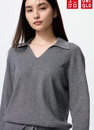 Светр-поло uniqlo