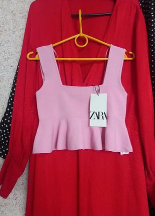 Топ майка zara новый
