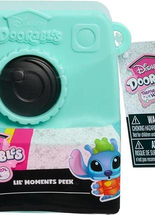 Коллекционная игрушка-сюрприз disney doorables remember when lil' moments peek camera, 4 фигурки.
