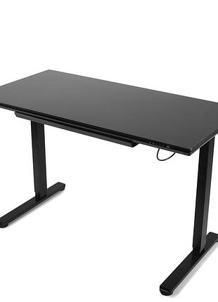 Регульований стіл barsky standup black glass 1200*600 bst-11new