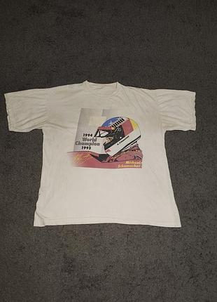 Вінтажна футболка michael schumacher f1 (1994–1995)