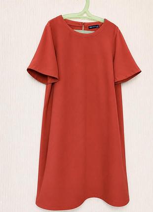 Ефектна сукня m&s marks & spencer р. 40 (12) стан нової міді