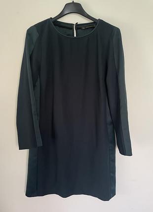 Смарагдова сукня zara