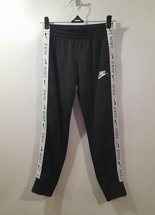 Nike подростковые спортивные штаны черного цвета