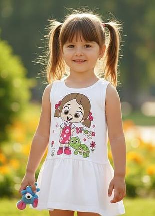 Сарафан для девочки niloya. сарафан для девчонки 4, 5 лет 4038