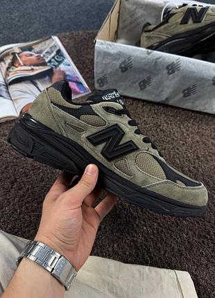 Jjjjound x new balance 990v3 made in usa 'brown\black'