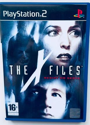 The x-files resist or serve, б/в, англійська версія - диск для playstation 2