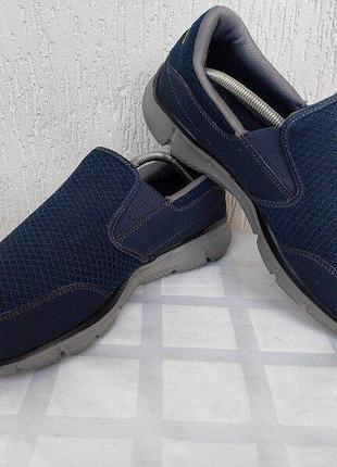 Мокасини текстильние skechers durl lite р.41-42