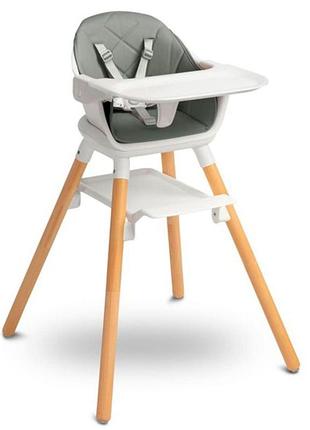 Стульчик для кормления caretero bravo grey