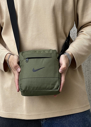 Спортивна барсетка гаманець міні сумка nike хакі