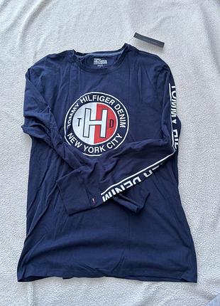 Новий лонгслів tommy hilfiger denim (розмір m) оригінал з бірками