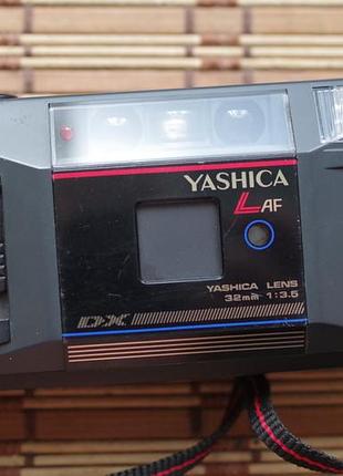 Фотоаппарат yashica l af 32mm 3.5 с чехлом