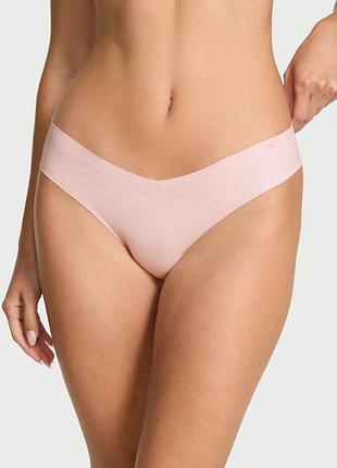 Бесшовные трусики стринги victoria’s secret хлопковые