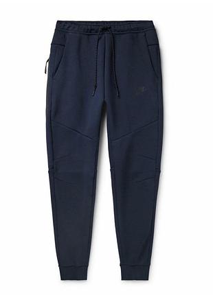 Чоловічі спортивні штани джогери nike tech fleece joggers black розмір xs