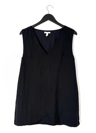Коротка чорна сукня без рукав h&m