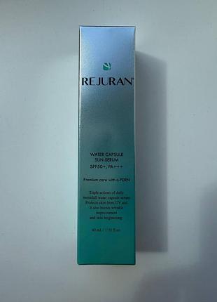 Сонцезахисна сироватка з гідрокапсулами rejuran water capsule sun serum spf 50+ pa+++ 40ml