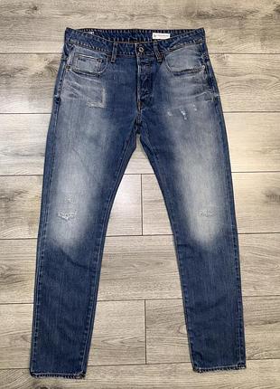 Оригінальні чоловічі джинси g-star raw 3301 slim
