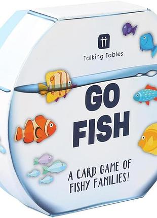Настольная карточная игра talking tables go fish – семейная игра «лови рыбку» для детей от 5 лет