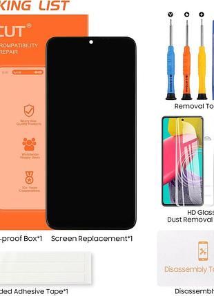 Комплект дисплей samsung galaxy a16 5g a166 з тачскріном і рамкою та інструментами заміна екрану arssly screen replacement