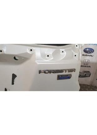 Крышка багажника 37j атласная белая жемчужина 60809sg0109p subaru forester sj 2012-2018 дизель