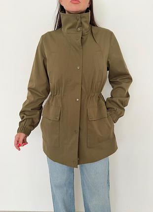 Стильная хаки парка vero moda
